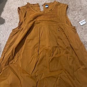 Old Navy short sleeve orange blouse